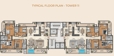 Project Image of 1412.0 - 2595.0 Sq.ft 3 BHK Apartment for buy in Hero Homes Ludhiana Phase 2