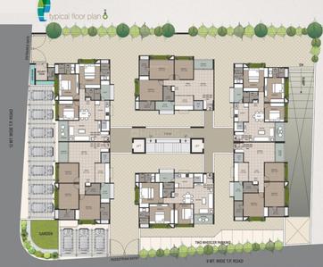 Project Image of 0.0 - 1620.0 Sq.ft 3 BHK Apartment for buy in Vraj Oriana