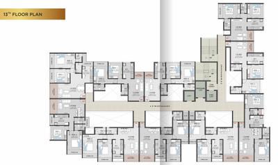 Project Image of 437.34 - 591.8 Sq.ft 2 BHK Apartment for buy in KT Sai Gokul Dham