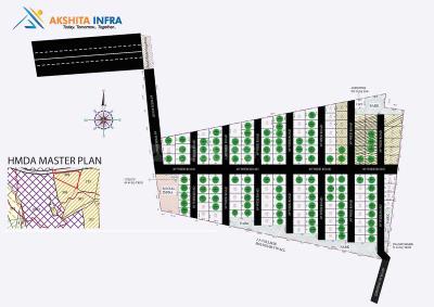 Project Image of 1350.0 - 3600.0 Sq.ft Residential Plot Plot for buy in Akshita E City Enclave