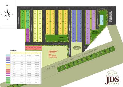 Project Image of 832.27 - 1136.24 Sq.ft Residential Plot Plot for buy in JDS Greens