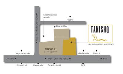 Project Image of 988.67 - 1127.63 Sq.ft 3 BHK Apartment for buy in Shapers Tanishq Prime