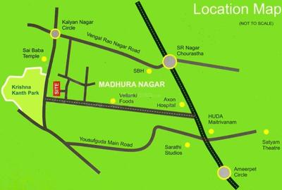 Satyadeva Dreams Images for Location Plan of Satyadeva Satyadeva Dreams 1