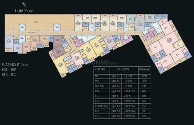 Project Image of 407.0 - 2750.0 Sq.ft 1 BHK Apartment for buy in Unique Aura