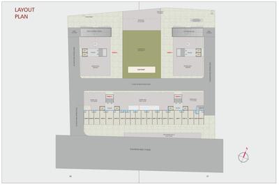 Project Image of 932.0 - 1042.0 Sq.ft 3 BHK Apartment for buy in Trinetra By Courtyard
