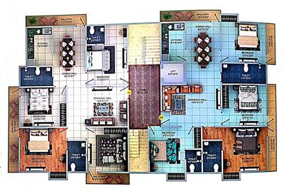 Project Image of 830.0 - 1795.0 Sq.ft 2 BHK Apartment for buy in Shangrila Village