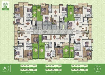 Project Image of 540.0 - 1990.0 Sq.ft 1 BHK Apartment for buy in NK Palm Vista Forest