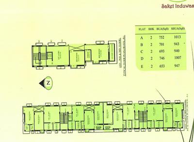 Project Image of 653.0 - 1013.0 Sq.ft 2 BHK Apartment for buy in Saket Induwas