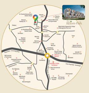 Umas Bloom Park Magnolia Location Plan 1