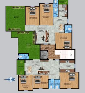 Project Image of 995.0 - 1290.0 Sq.ft 2 BHK Apartment for buy in MD Sivam Flats