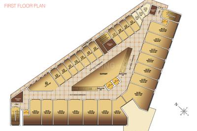 Project Image of 655.0 - 826.0 Sq.ft 1 BHK Apartment for buy in AIBPL Saaga Castle