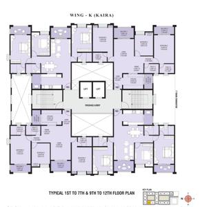 Project Image of 1586 Sq.ft 3 BHK Apartment / Flat for sale in Lohegaon for Rs. 13000000