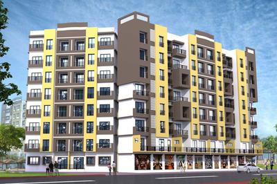 Project Image of 224.64 - 476.85 Sq.ft 1 RK Apartment for buy in Crystal Panvelkar Aangan