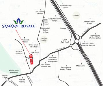 Project Image of 0.0 - 1773.0 Sq.ft 3 BHK Apartment for buy in Samanvi Royale