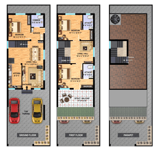 Project Image of 1630.0 - 1710.0 Sq.ft 3 BHK Villa for buy in Therase Homes Luxe