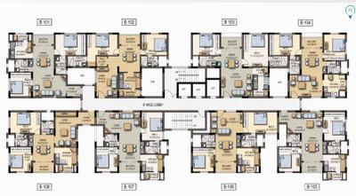 Project Image of 4119.0 - 4494.0 Sq.ft 3 BHK Penthouse for buy in Cordon Central Park