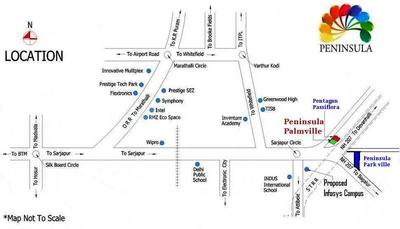 Project Image of 1448.0 - 2155.0 Sq.ft 3 BHK Villa for buy in Peninsula Palmville