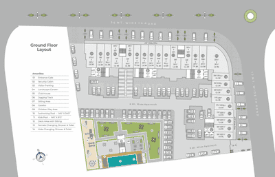Project Image of 1084.0 - 1317.0 Sq.ft 3 BHK Apartment for buy in Shree Siddheshwar Happylife