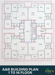 Project Image of 0.0 - 1243.99 Sq.ft 3 BHK Apartment for buy in Eden Crest