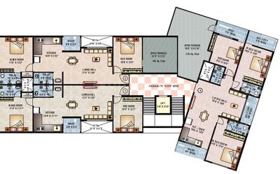Project Image of 776.0 - 1281.0 Sq.ft 1 BHK Apartment for buy in Surya Shree Sai Palace
