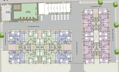 Project Image of 646.8 - 949.92 Sq.ft 2 BHK Apartment for buy in Kirti Silk Valley