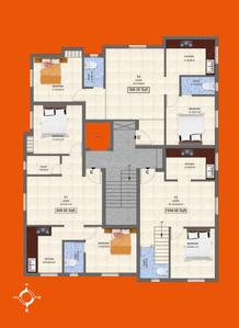 Project Image of 727.0 - 1349.0 Sq.ft 2 BHK Apartment for buy in Sri Balaji
