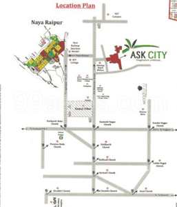 Project Image of 0.0 - 1192.86 Sq.ft Residential Plot Plot for buy in Ask City Phase 2