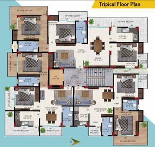 Project Image of 600.0 - 924.0 Sq.ft 2 BHK Apartment for buy in Bhaskar Ambika Enclave