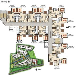 Project Image of 300.0 - 713.0 Sq.ft 1 RK Apartment for buy in Pashmina Brookwoods