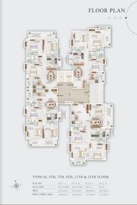 Project Image of 1321 Sq.ft 3 BHK Apartment / Flat for sale in Tukitoli for Rs. 7775000