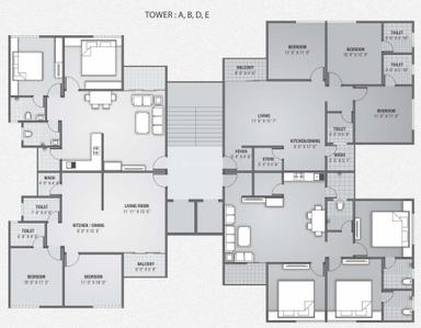 Project Image of 627.0 - 1660.0 Sq.ft 2 BHK Apartment for buy in Sangani Skyz