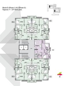 Project Image of 875.0 - 1255.0 Sq.ft 2 BHK Apartment for buy in Subham Ashray Phase II