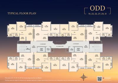 Project Image of 0.0 - 690.0 Sq.ft 2 BHK Apartment for buy in Codename Blue Vista