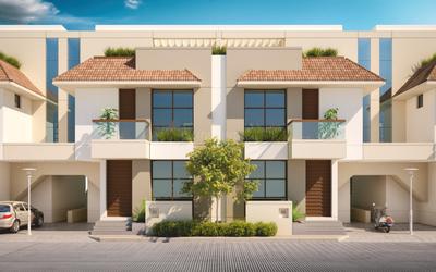 Project Image of 961.97 - 1279.29 Sq.ft 4 BHK Bungalow for buy in Shreeji Sharnam Bungalows