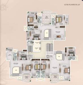 Project Image of 1670.0 - 4340.0 Sq.ft 3 BHK Apartment for buy in Amvisha Siddharth Lotus