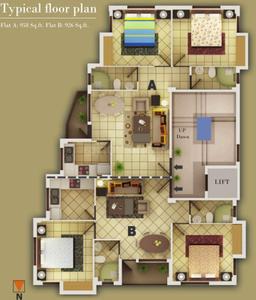 Project Image of 926.0 - 1800.0 Sq.ft 2 BHK Apartment for buy in Daffodil Hives