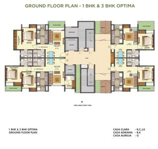 Project Image of 453.0 - 884.0 Sq.ft 1 BHK Apartment for buy in Lodha Centre Park