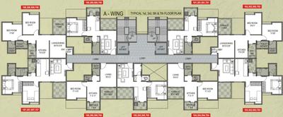 Project Image of 311.0 - 503.0 Sq.ft 1 BHK Apartment for buy in Sri Sathe Parijat Building A