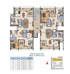 Project Image of 2391 Sq.ft 3 BHK Apartment / Flat for sale in Hennur for Rs. 29000000