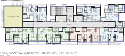 Project Image of 382.0 - 580.0 Sq.ft 1 BHK Apartment for buy in Rudra Vishwaroop Residency