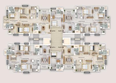 Project Image of 942.72 - 1816.3 Sq.ft 2 BHK Apartment for buy in Centauri Dharapur