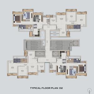 Project Image of 0.0 - 569.09 Sq.ft 3 BHK Apartment for buy in Provident Palmvista D2