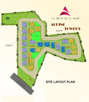 Project Image of 990.0 - 1600.0 Sq.ft 2 BHK Apartment for buy in Sri Alpine Towers