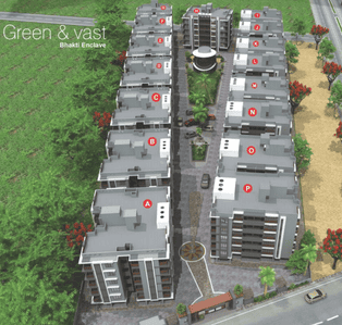 Project Image of 1530.0 - 1746.0 Sq.ft 2 BHK Apartment for buy in Bhakti Enclave