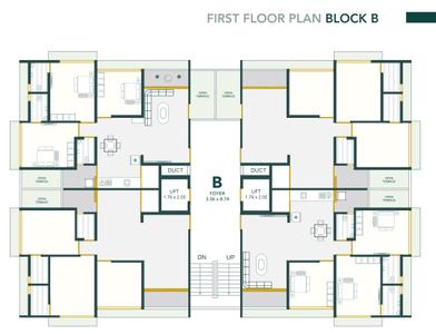 Project Image of 608.38 - 824.84 Sq.ft 2 BHK Apartment for buy in Shivam Bilipatra