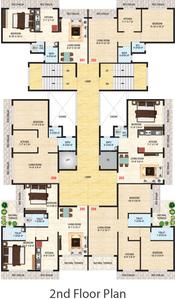 Project Image of 189.0 - 485.0 Sq.ft 1 BHK Apartment for buy in Kohinoor Tarique Galaxy