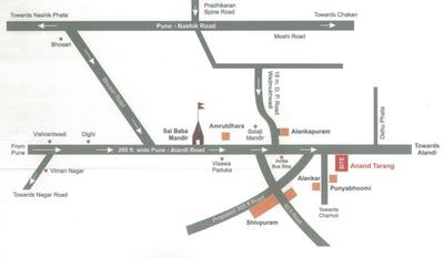 Project Image of 344.0 - 616.0 Sq.ft 1 BHK Apartment for buy in Lunkad Anand Tarang C Building