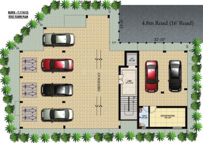 Project Image of 728.0 - 1500.0 Sq.ft 2 BHK Apartment for buy in SPS Brownstar
