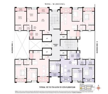 Project Image of 1300 Sq.ft 3 BHK Apartment / Flat for sale in Dhanori for Rs. 14000000