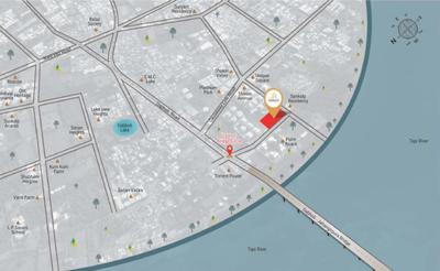 Project Image of 1170.5 - 1177.0 Sq.ft 3 BHK Apartment for buy in Shreeji Enterprise Avenue 39